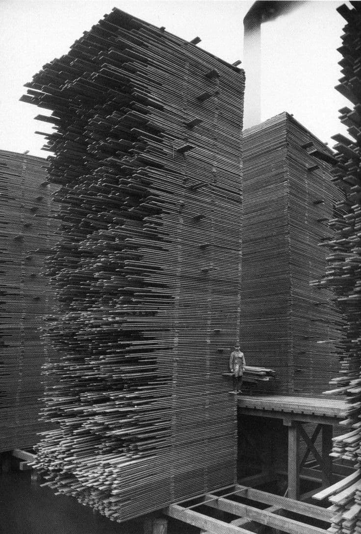 Timber drying stacks 1919 seattle v0 z3mhdrfyucqa1